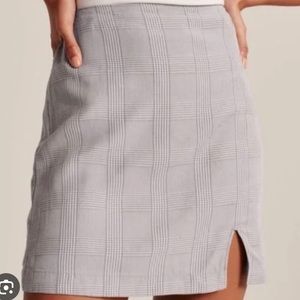 Nwt Plaid Abercrombie Skirt